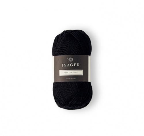 Isager HR Organic cotton yarn - Ink